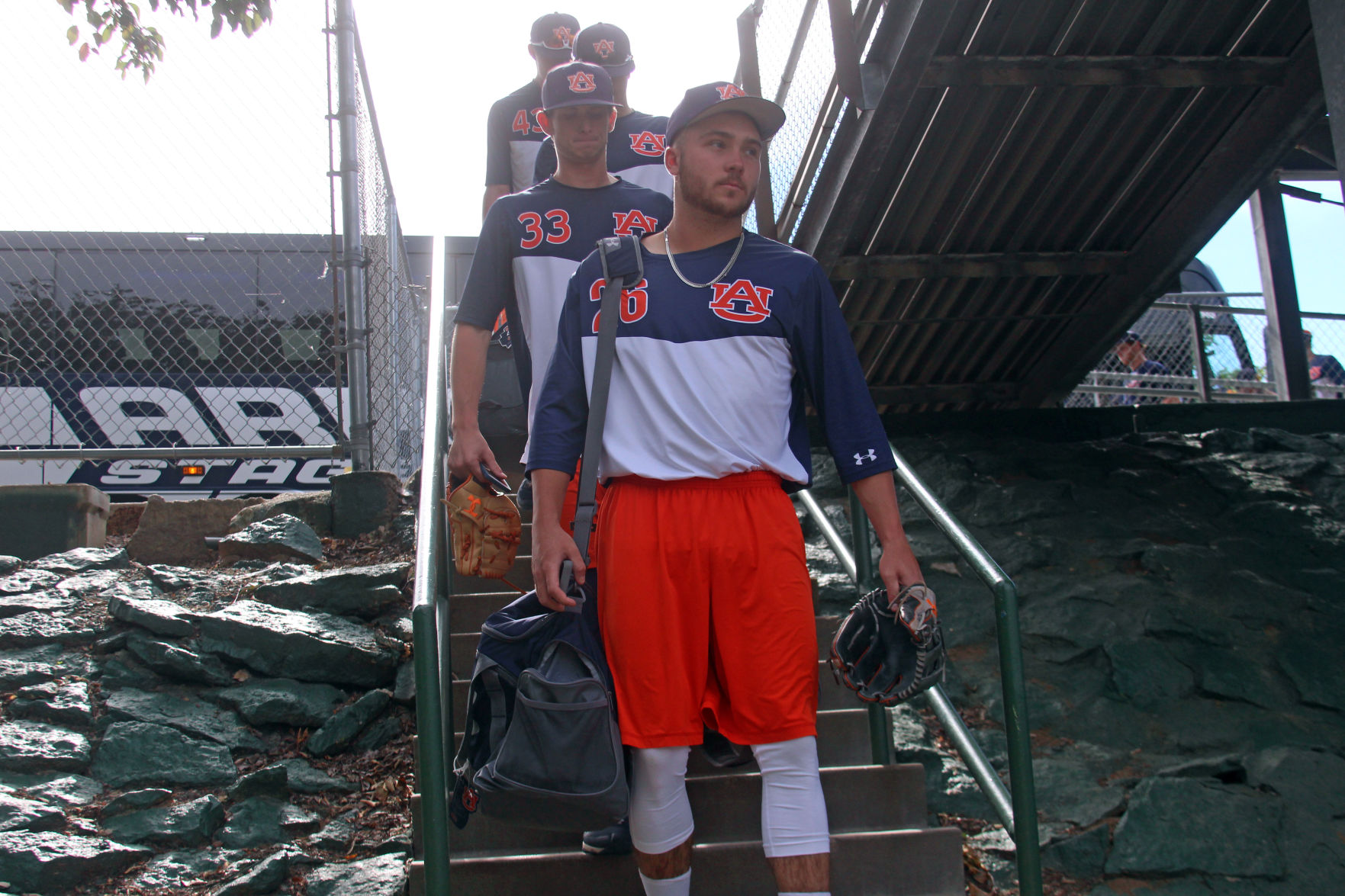 PHOTOS: Auburn baseball’s Saturday practice at the College World Series